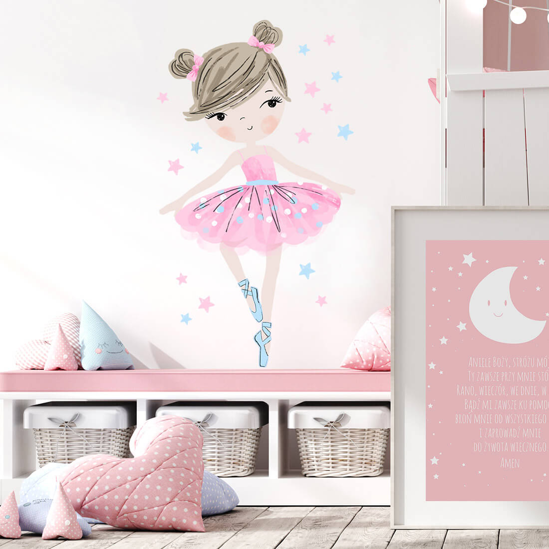 Wall Sticker | pink ballerina