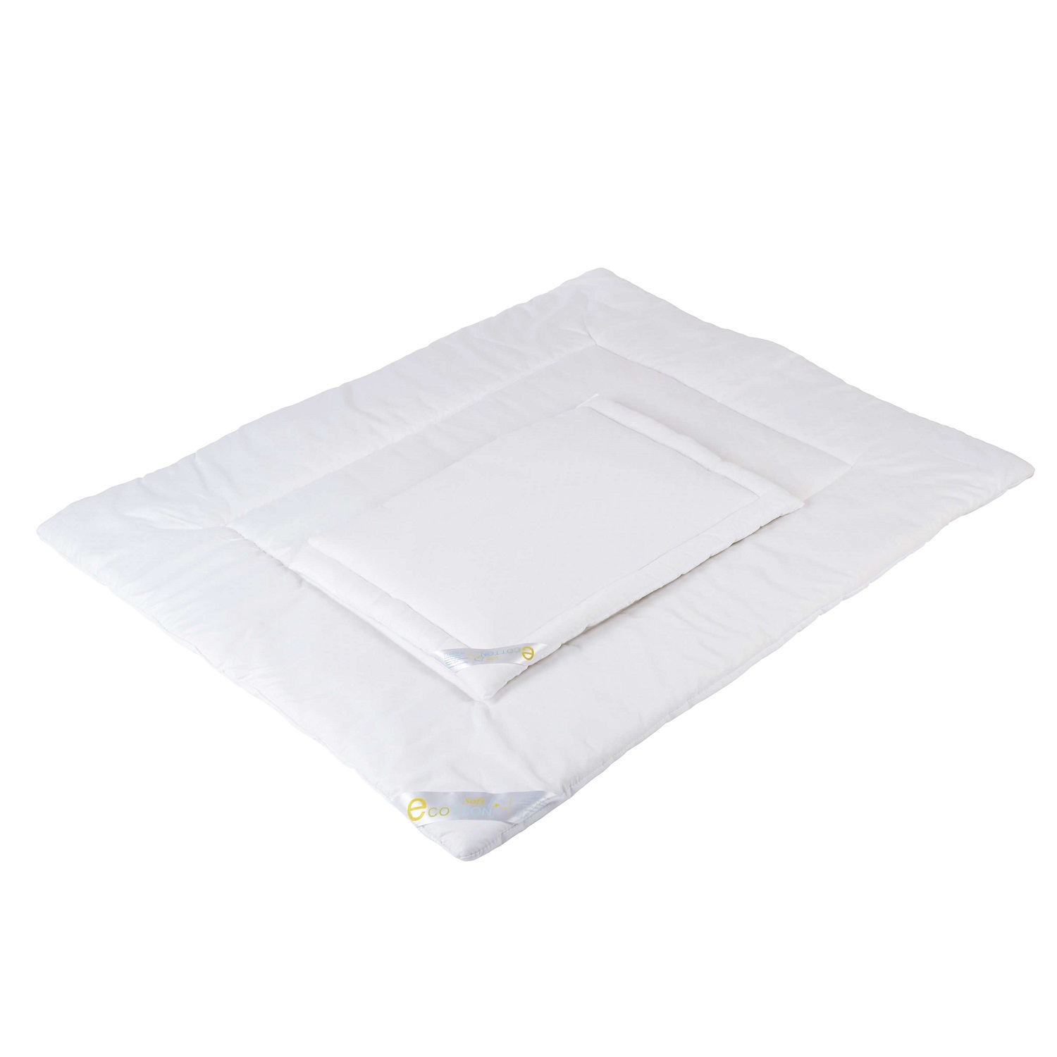 2-piece quilt set pillow + duvet suitable for allergy sufferers