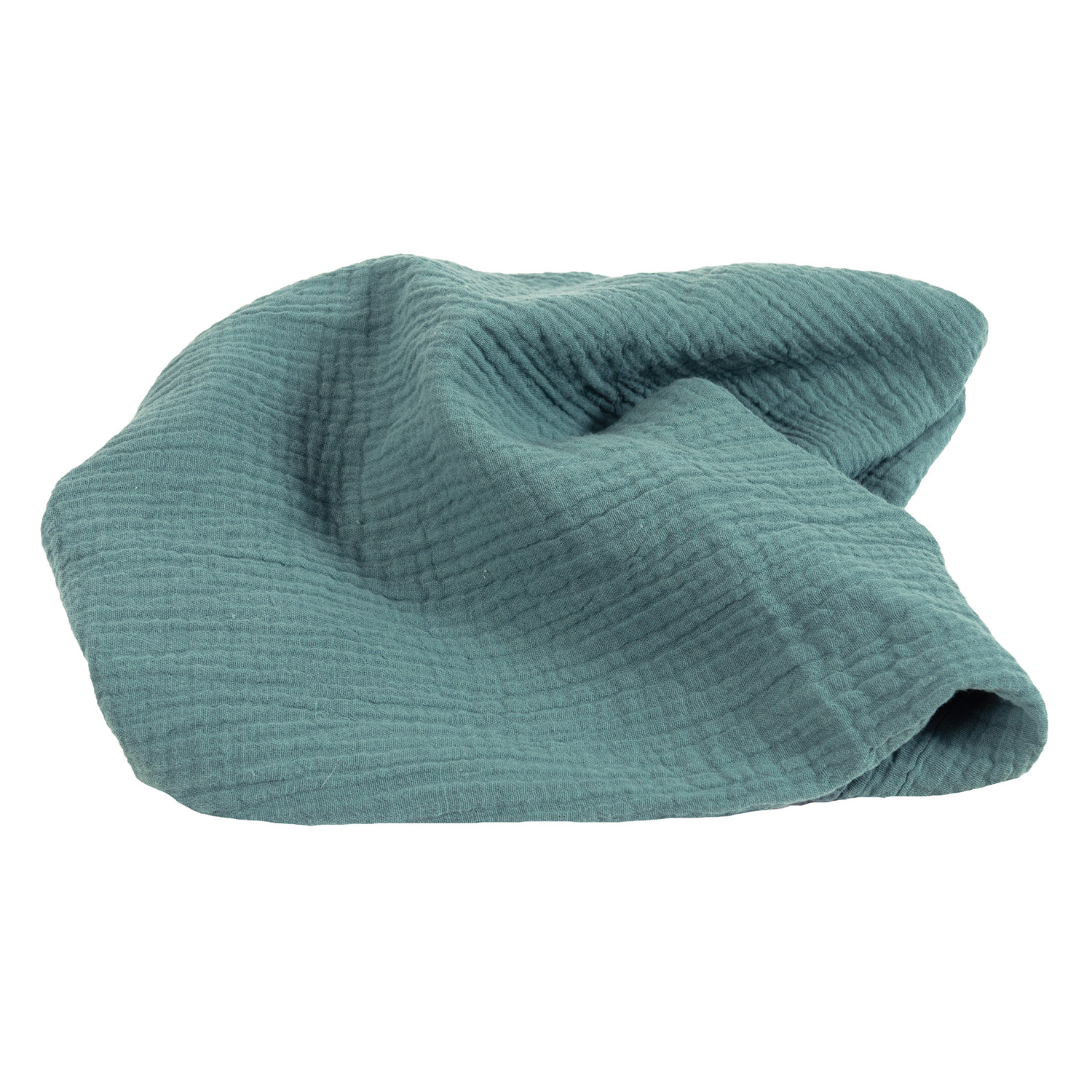 MUSLIN swaddle blanket - mint - 80x120 cm