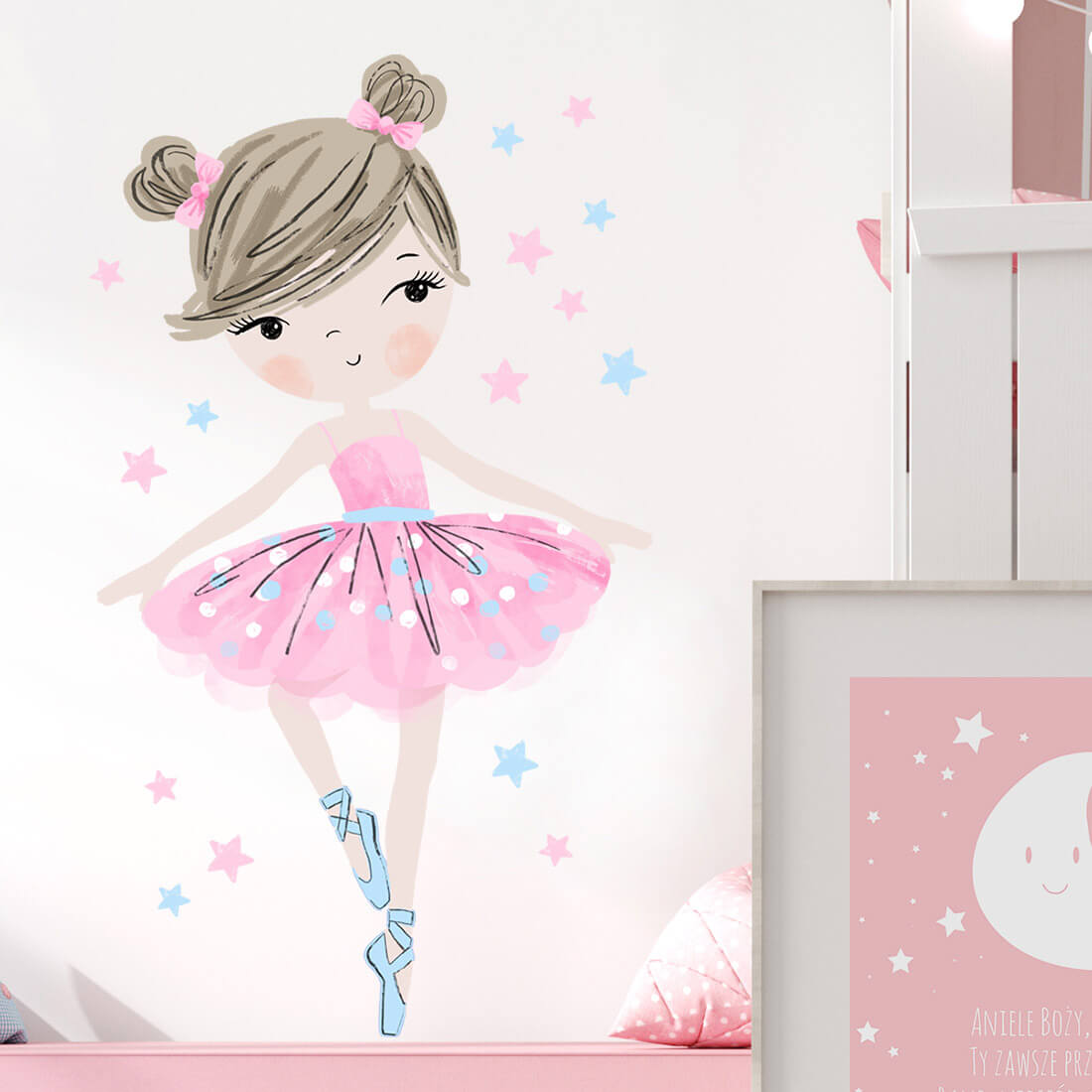 Wall Sticker | pink ballerina