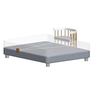 tweeto® Beistellbett-Befestigung an Elternbett / Boxspringbett