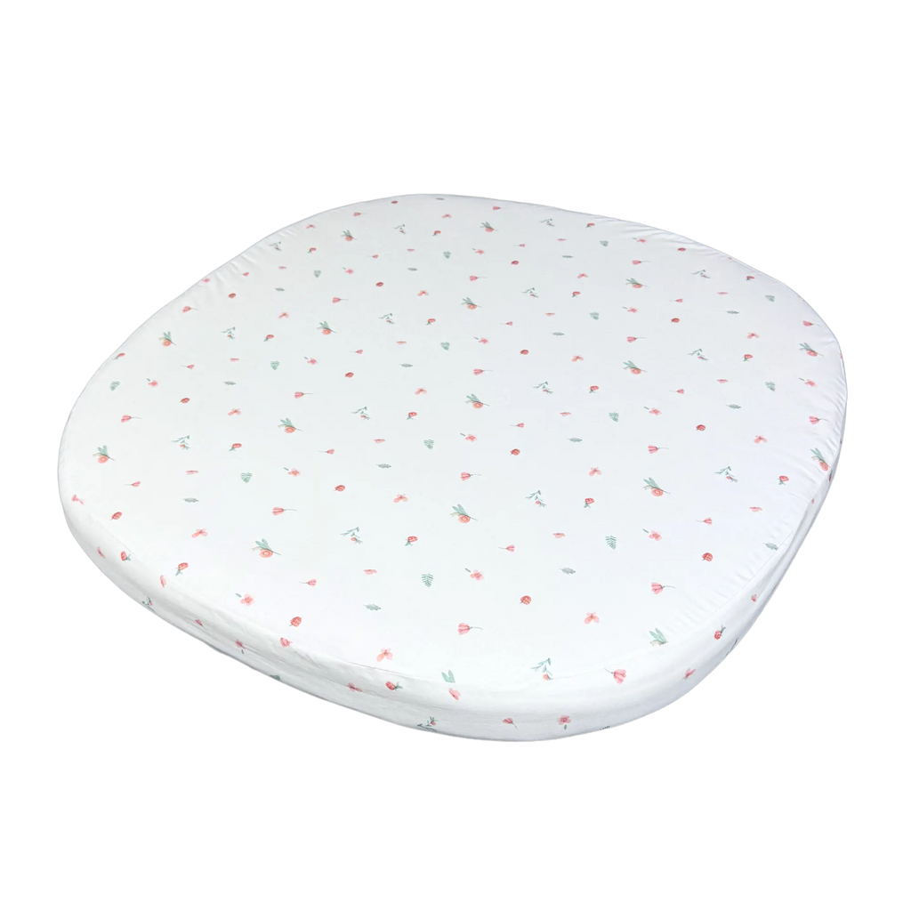 tweeto® Sábana Ajustable con Diseño Sueño de Flores 70x70 cm - MINI