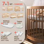 tweeto® COMFORT SET | Babybett 7 in 1