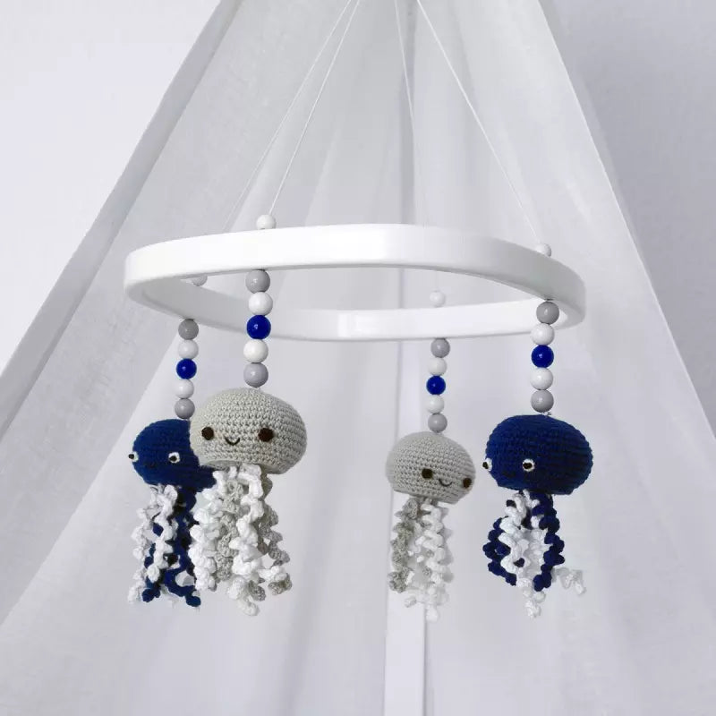 tweeto® Babybett Mobile - Quallen