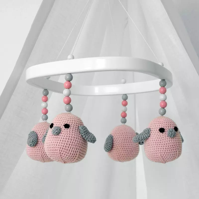 tweeto® Babybett Mobile - Vögel