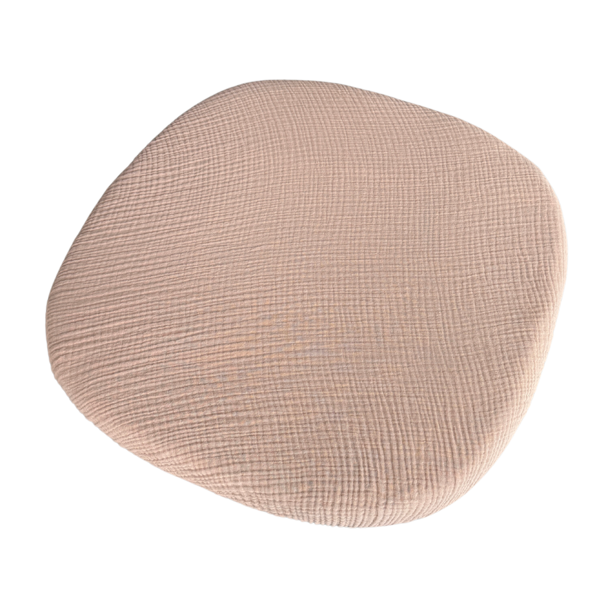 tweeto® Cearșaf cu elastic din muselină bej 70×70 cm – MINI