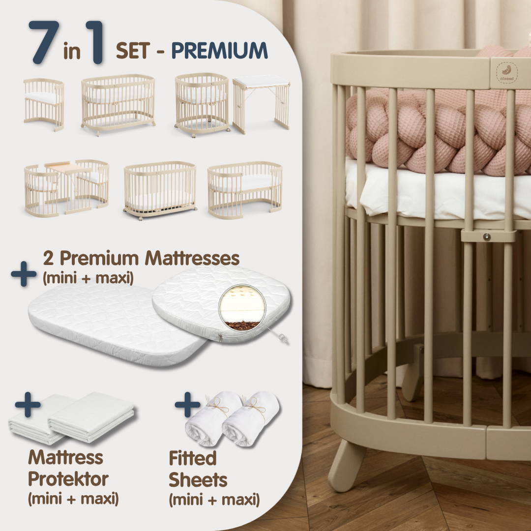 tweeto® PREMIUM SET | Lettino 7-in-1