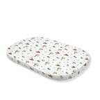 tweeto® Lenzuolo con angoli con motivo animali del bosco 70x120 cm - MAXI