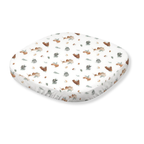 tweeto® Fitted sheet - Forest Animals design 70x70 cm - MINI