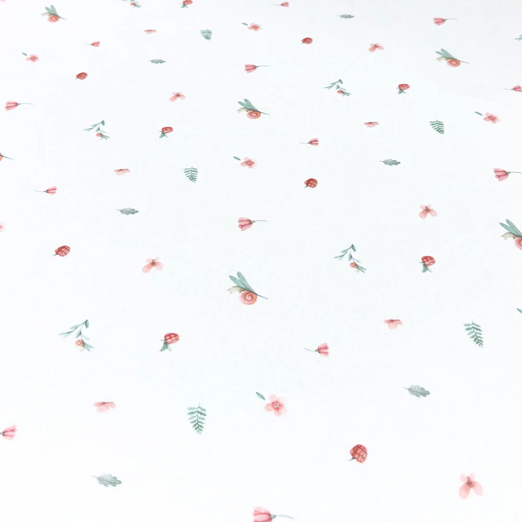 tweeto® Sábana Ajustable con Diseño Sueño de Flores 70x120 cm - MAXI