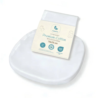 tweeto® Drap-Housse Blanc