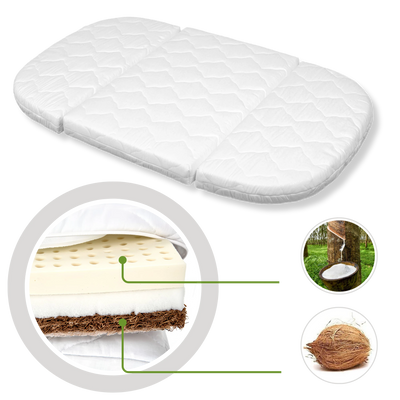 tweeto® Matelas – Fibre de coco / Latex naturel 