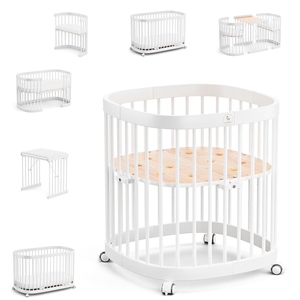 tweeto® Babybett 7 in 1 ohne Matratze