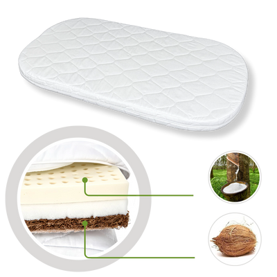 tweeto® Matelas – Fibre de coco / Latex naturel 