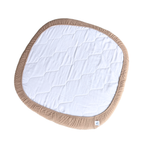 tweeto® Cearșaf cu elastic din muselină bej 70×70 cm – MINI