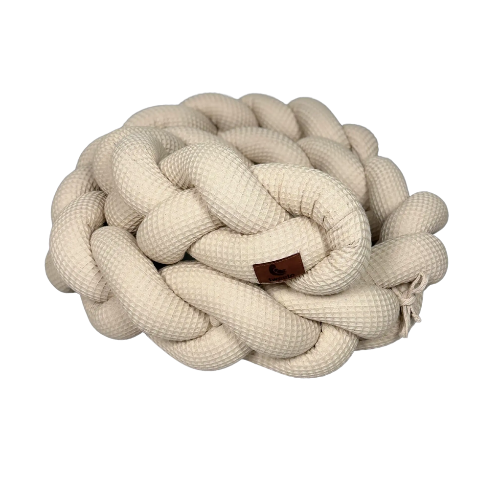 tweeto® Bordură împletită Nest Waffle Piqué