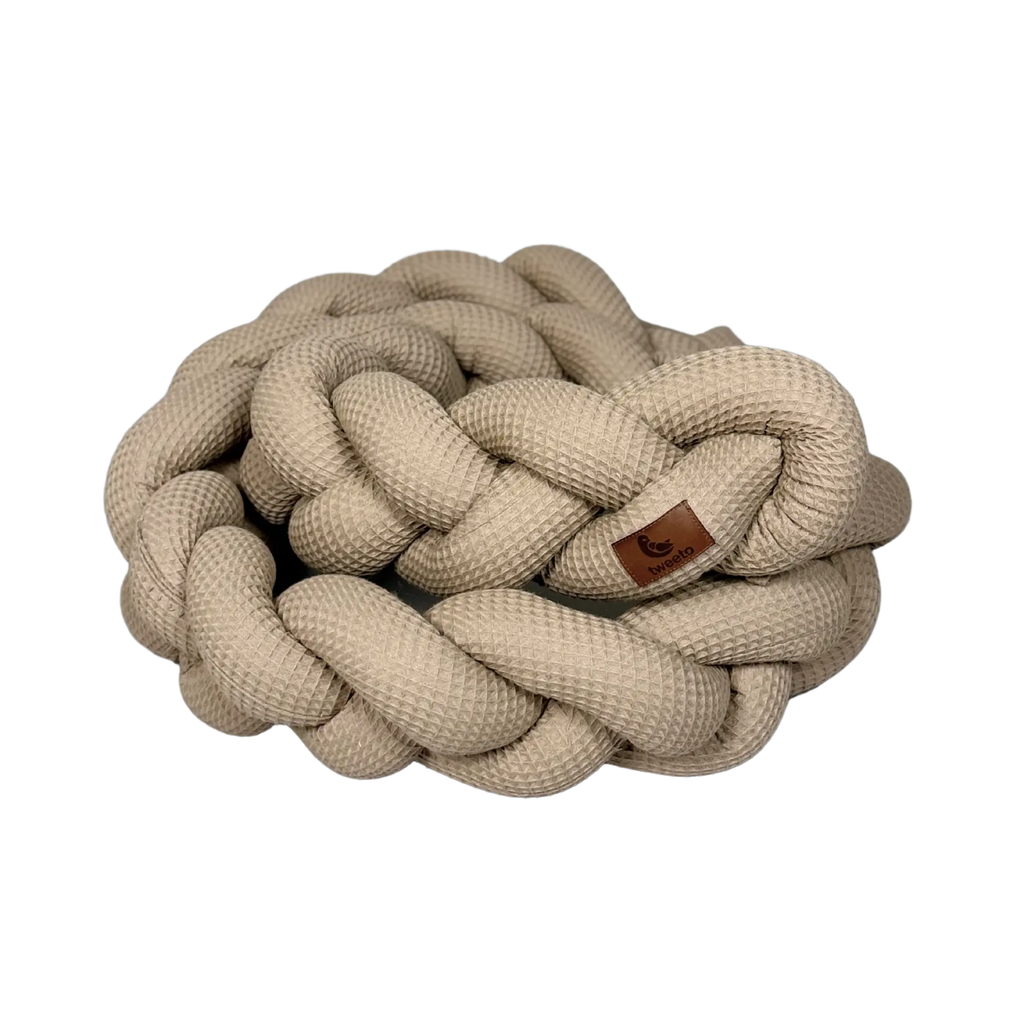 tweeto® Zopfschlange Nestchen Waffelpiqué