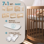 tweeto® BASIC SET | Cuna 7 en 1